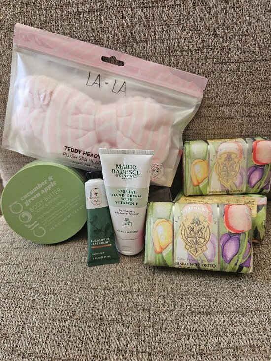 Bath & Body Works Other - Luxury Spa Gift Set Body Butter Mario Badescu Soaps Headband Hand Cream Bundle